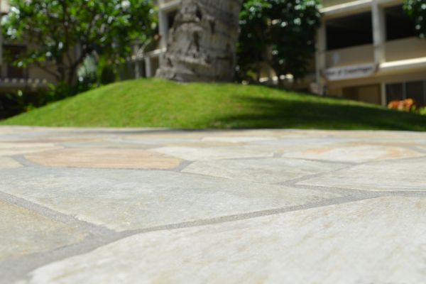 Stone Grout Repair in Sanford