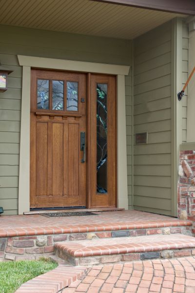 Front Porch Brick Repair in Sanford