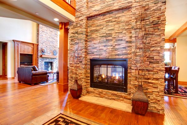 Stone Hearth Installation in Sanford