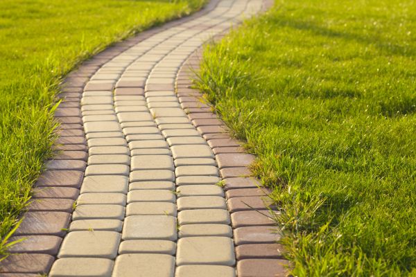 Sidewalk Brick Repair in Sanford
