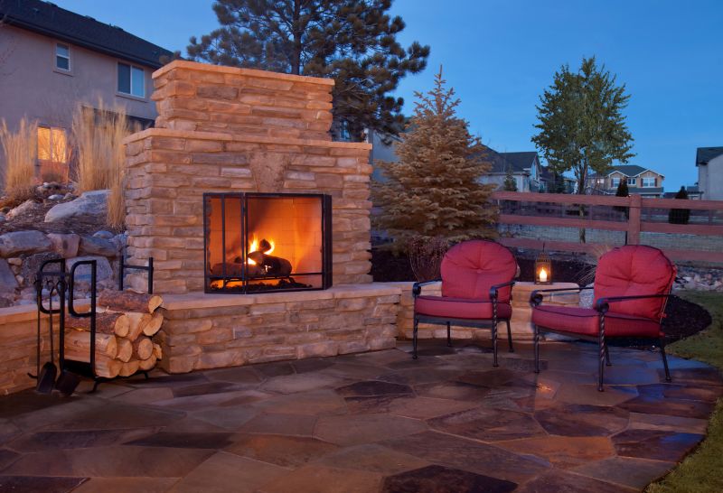 Elegant Masonry Fireplaces